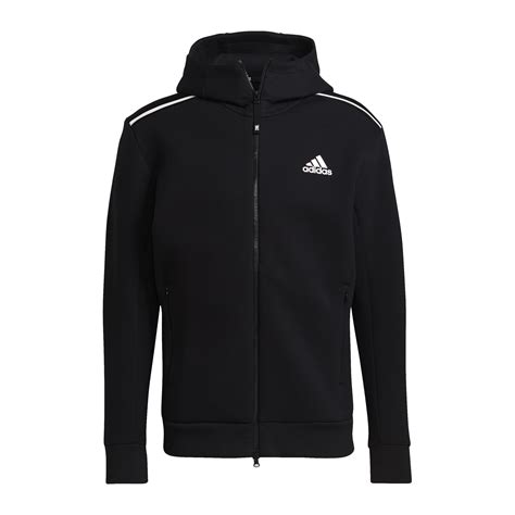 adidas kapuzenjacke schwarz weiß|Kapuzenjacken für Herren .